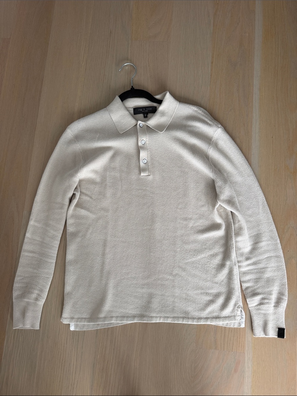 Rag & Bone Long-Sleeve Polo